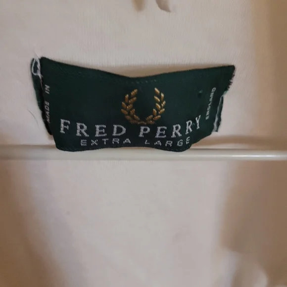 Fred Perry White xl jacket - Picture 2 of 4